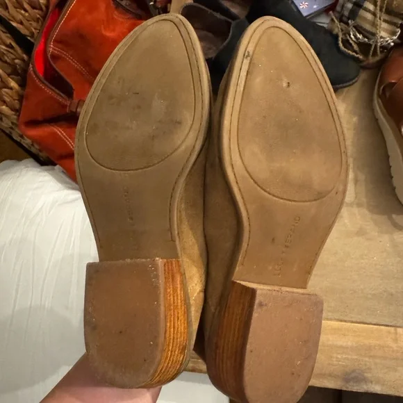 Lucky Brand Brown Suede Ankle Booties - Picture 5 of 5